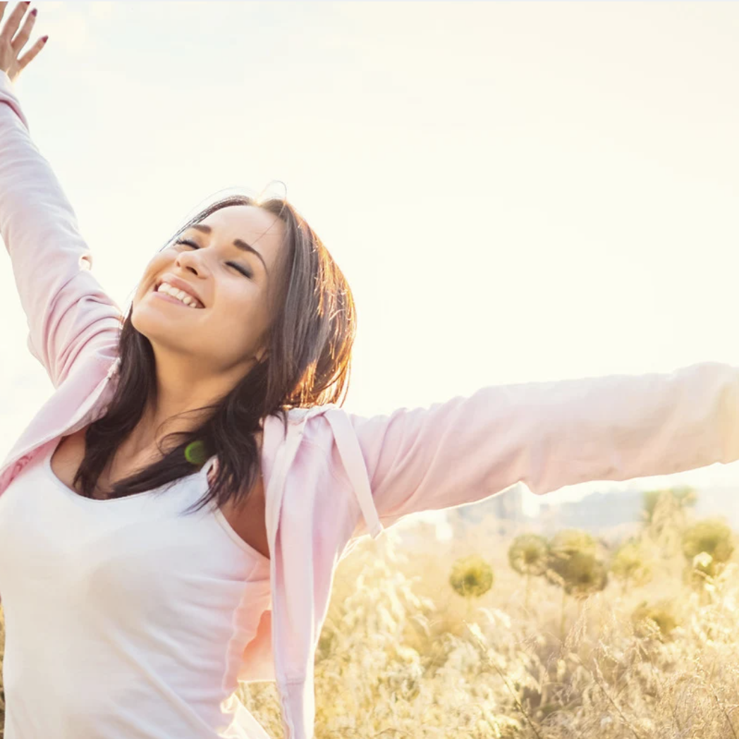 Happy spanish woman after pelvic floor therapy